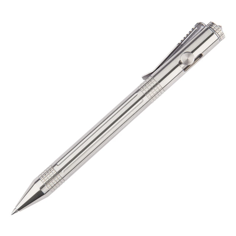 Multi-purpose Premium Bolt Action Pen multifunction pen Regular Refill Durable Stainless Steel Clip Weight Balanced for Signature Office