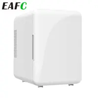 Mini réfrigérateur portable pour voiture, refroidisseur indispensable pour voiture, camion, cuisine, usage domestique, pique-nique, camping, congélateur muet, 4L 1