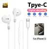 HIfi Headphones For Apple iPhone 15 Pro Max Half-in-Ear With Microphone Wired Earphone For Samsung Huawei Xiaomi USB-C Earphones 1