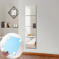 1Pcs Acrylic Mirror with Wall Suction Shower Mirror Suitable for Men Shaving Women Makeup Portable Travel Bathroom Accessories 1