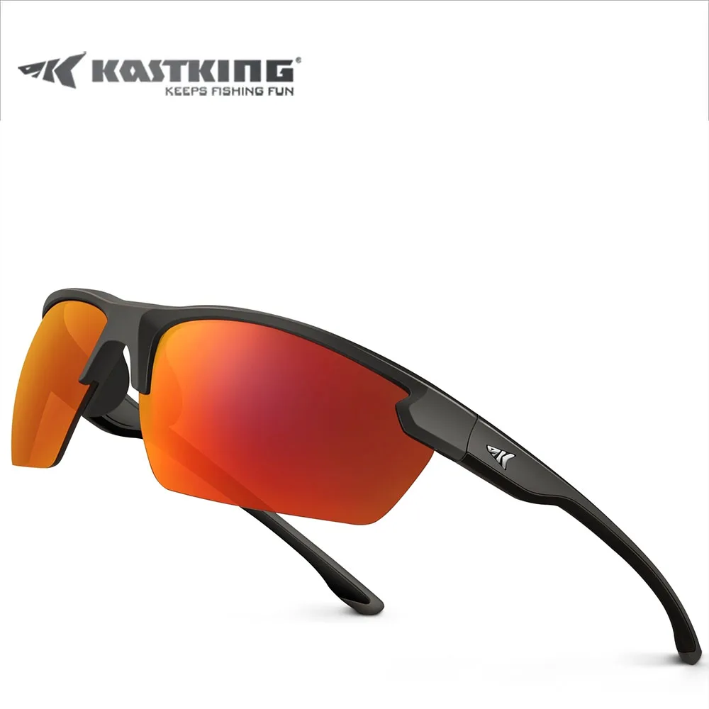 

KastKing Innoko Polarized Sport Sunglasses for Men and Women, Ideal for Baseball Fishing Cycling and Running,UV Protection