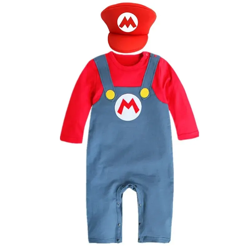 Baby Boy Anime Hooded Brothers Bodysuit 2