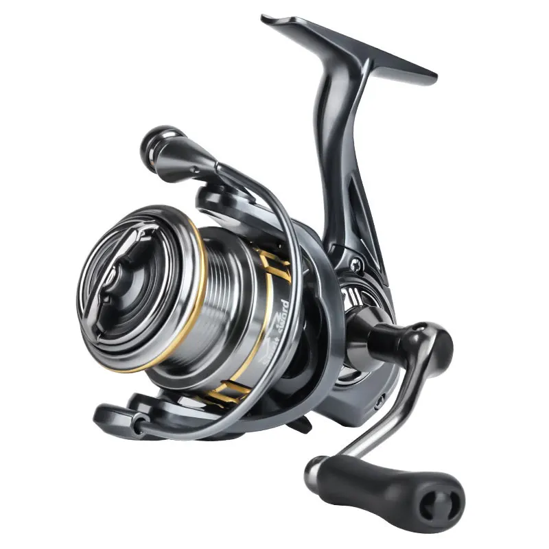 

Gapless Luya Spinning Reel 13-Axis Aluminum Alloy Oblique Mouth Metal Raft Fishing Wheel Far-Casting Wheel Fishing Reel