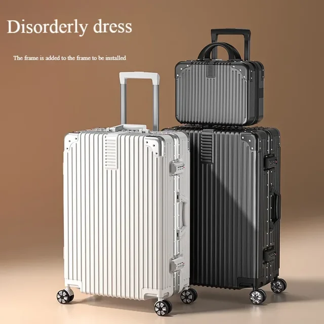 Aluminum Magnesium Trolley Luggage 6