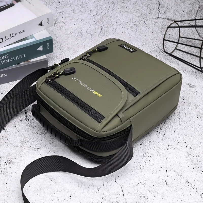 Men's Commuting Shoulder Bag Fashion Oxford Cloth Messenger