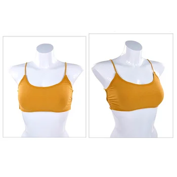 Women Wireless Sports Bra Removable Padded Yoga Bra Elastic Thin Shoulder Strap Beauty Back Fitness Workout Underwear 1