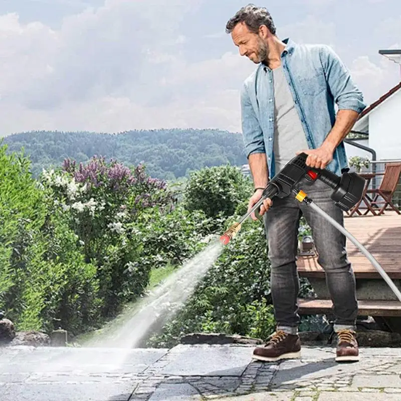 Electric Pressure Washer Small Pressure Washer Car Wash Machine Power Wash Sprayer Compact Pressure Washer Portable Car Wash For 3
