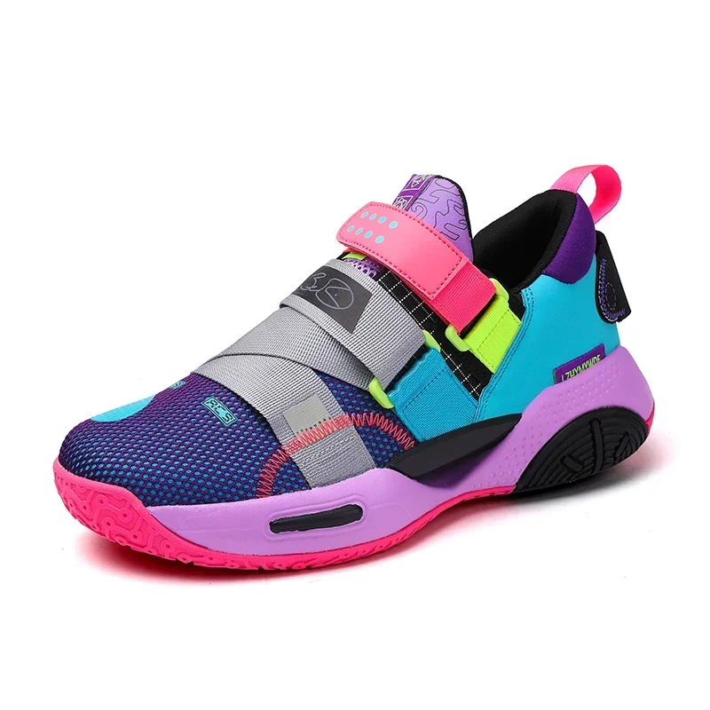 

Colorful Basketball Shoes Men Fashion Designer Sport Sneakers Outdoor Non Lip High Quality Trainers Shoes Zapatillas Baloncesto
