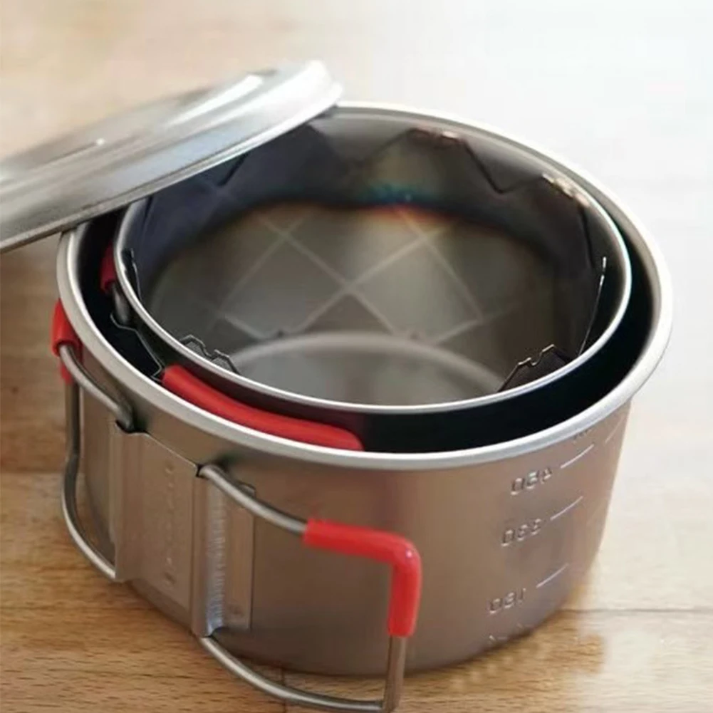 Camping Alcohol Stove Windscreen Stainless Steel Lightweight Windshield Camping Stove Windshield for Outdoor Camping Hiking