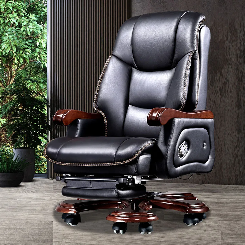 Multifunction Office Chair Ergonomic Luxury Leather Modern Office Chair Armrest Pad Wheels Sedia Ufficio Office Furniture ergonomic office chair luxury cover stretch for sleep office chair modern design youth sedia ufficio multifunction furniture