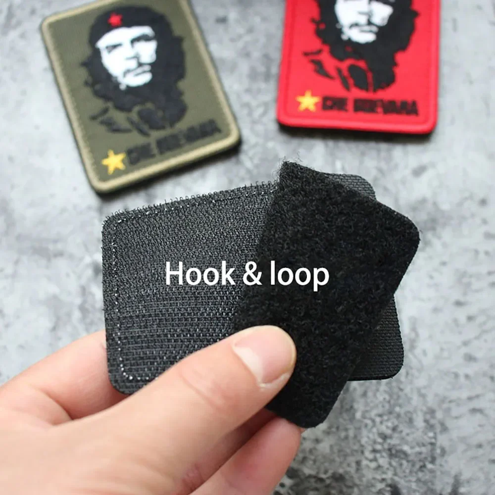 Che Guevara Patch Embroidered Badge Iron Sew On Jacket Jeans Beret - Foto 5