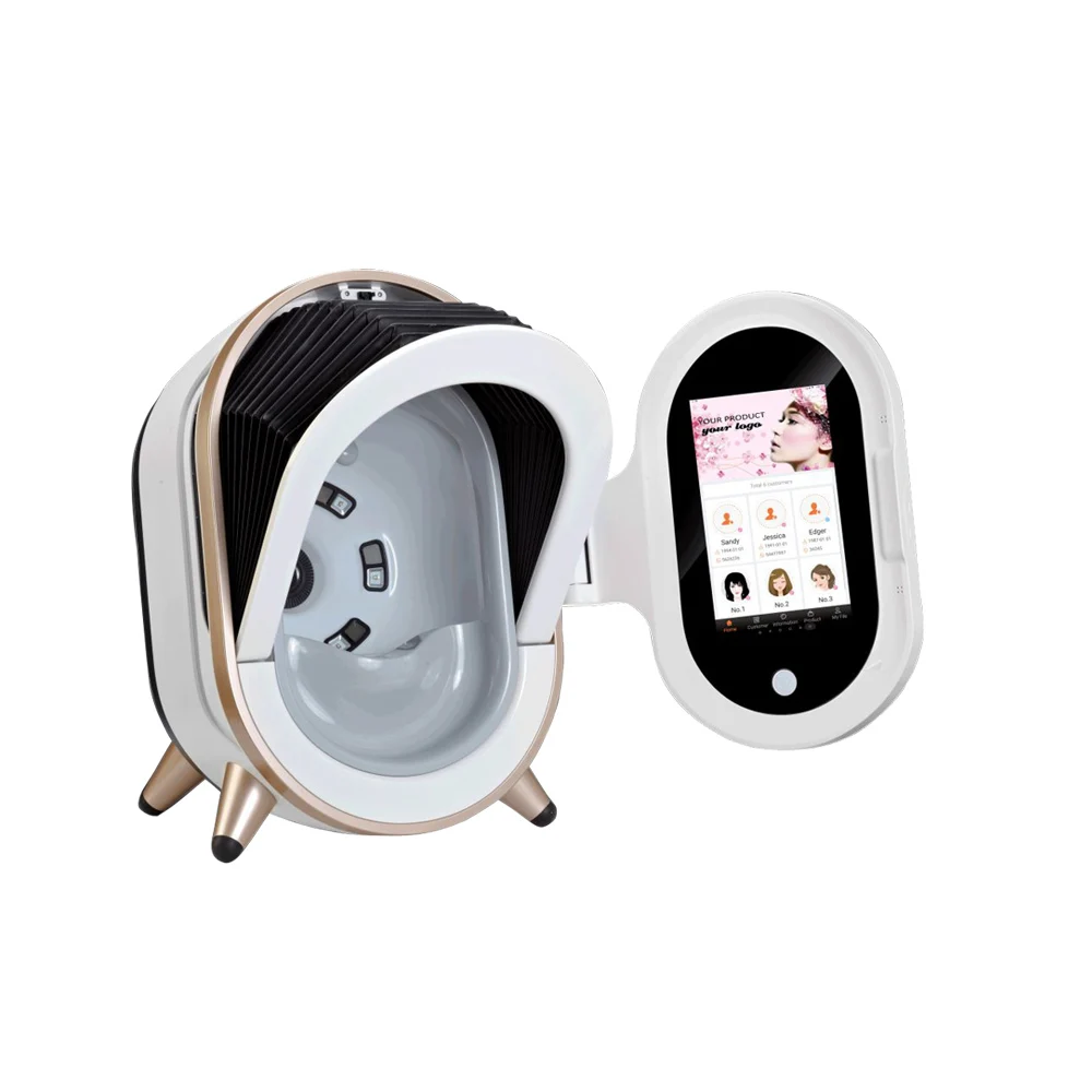 

Portable Magic Mirror Facial Lamp Skin 3D Skin Detection Analyzer M9 Smart Professional 5D Digital for iPad Skin Analyzer