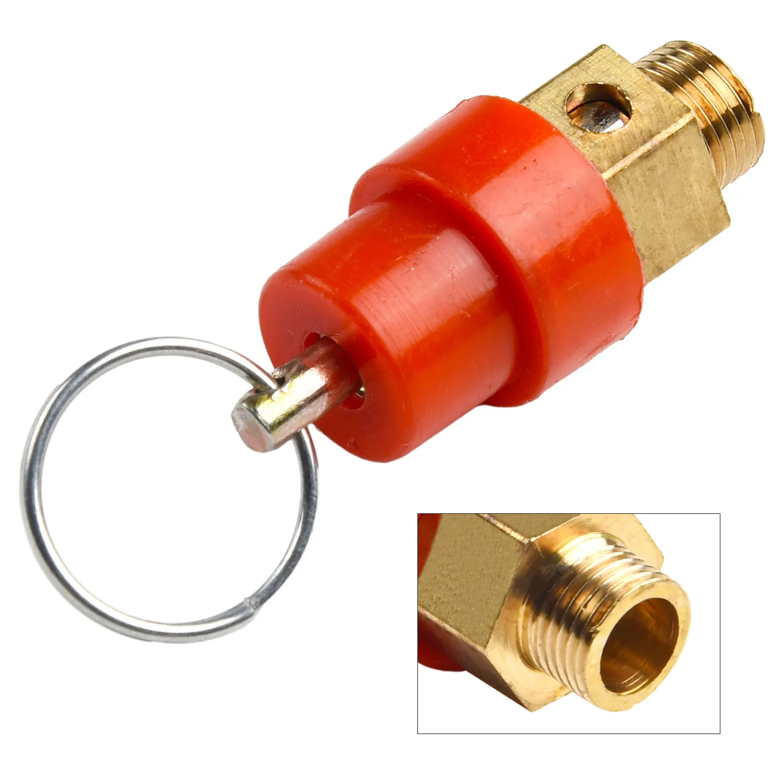 Messing 1/4 "1/8" bsp 8kg Luft kompressor Druck Sicherheits ventil 120psi Feder Sicherheits ventil für Luftpumpen kompressor