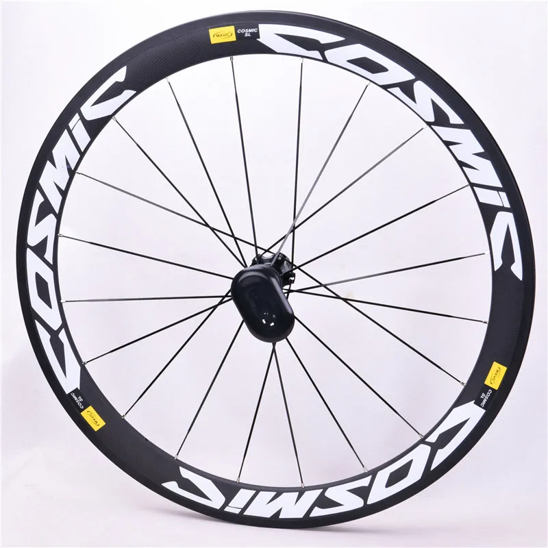 Lot de roues pour vélo de route 700C en fibre de carbone