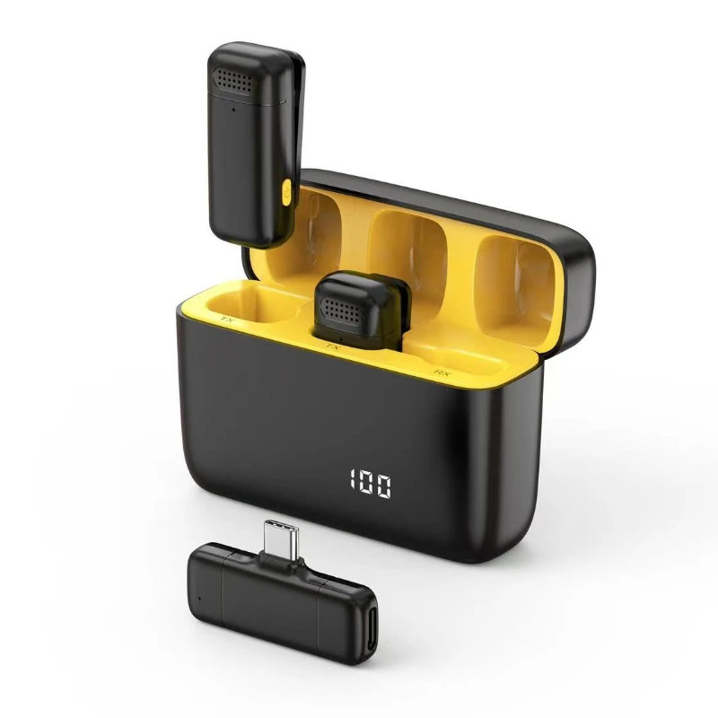 K6WirelessMicrophoneKLapelPortableBluetoothSpeakerDJMICGamer