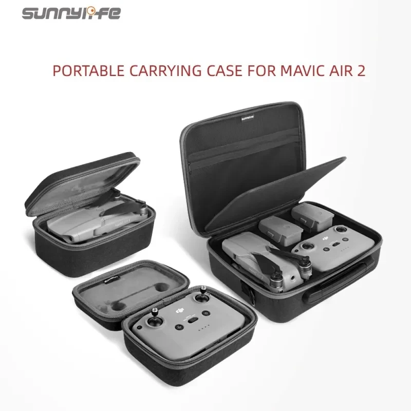 

Drone Storage Bag for DJI Mavic Air 2 / 2S Drone Set Body RC RC-N1 Remote Controller Battery Storage Safety Hand Shoulder Bag
