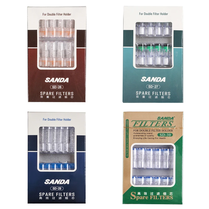 Activated Carbon Cigarette Filters Smoke Smoking Pipe Accessories