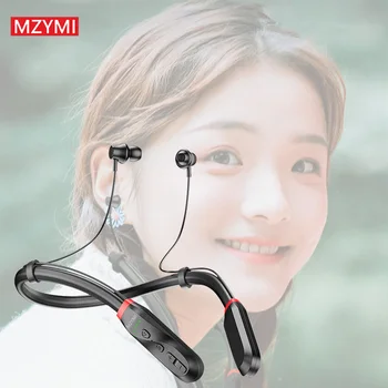 MZYMI Neckband Bluetooth Earphones i35 Wireless Sports Headphone 9D Sound Waterproof Running Earbuds Gaming Stereo Headset 6