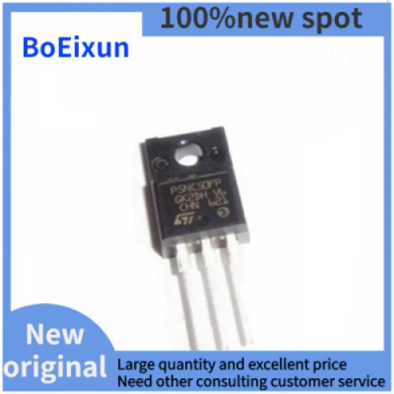 

100%New OriginalP5NC50FPNewSTP5NC50FPImport Field EffectMOSFETTube5.5A 500VLineTO-220F
