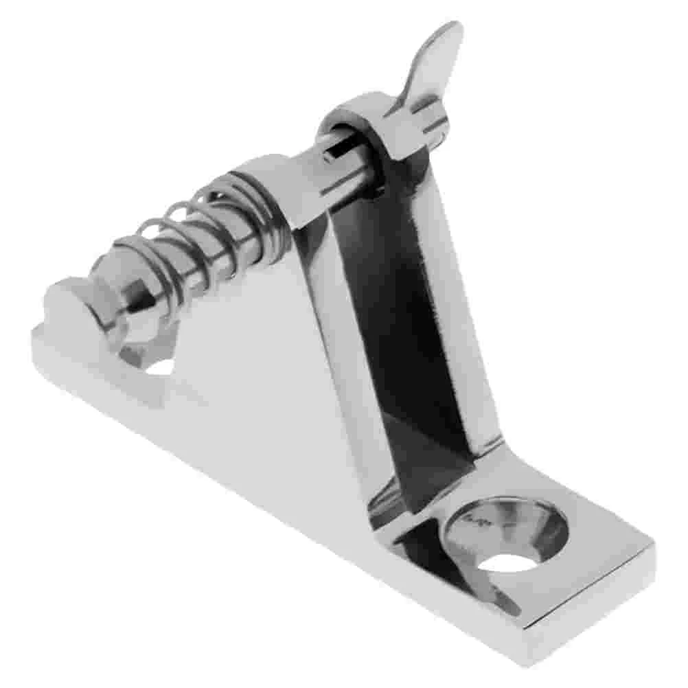 

Stainless Steel Boat Deck Hinge Mount Hardware Mountain Shaped Ship Sunshade Boat Awning Accessories Boat Canopy Fitting