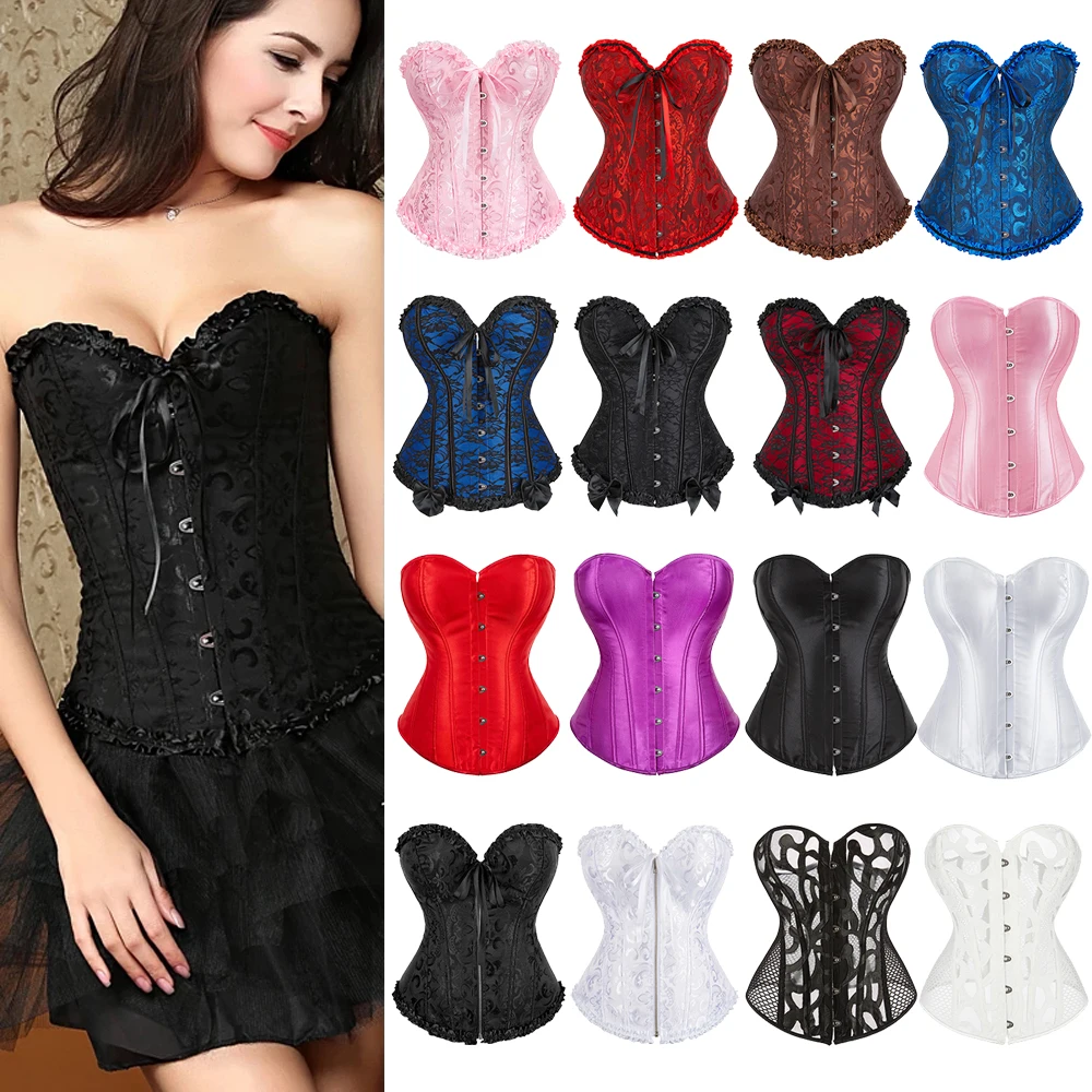 Women Corset Bustier Top Body Shaper