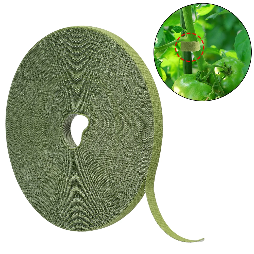 25M Plant Tie 10mm Plant Tape Supports 1 Roll Bamboo Cane Wrap Green Garden  Twine Organizer Durable High Quality - AliExpress
