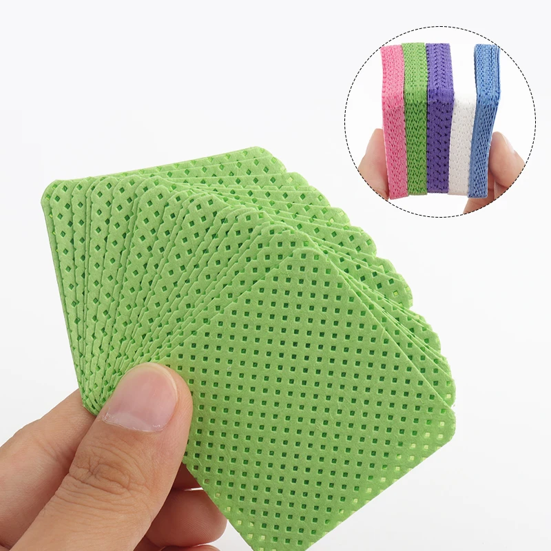 300pcs Lint Free Nail Wipes Nails Art Gel Clean Tissues Paper Non Woven Polish Remover Cotton Pads Salon Beauty Makeup Tool