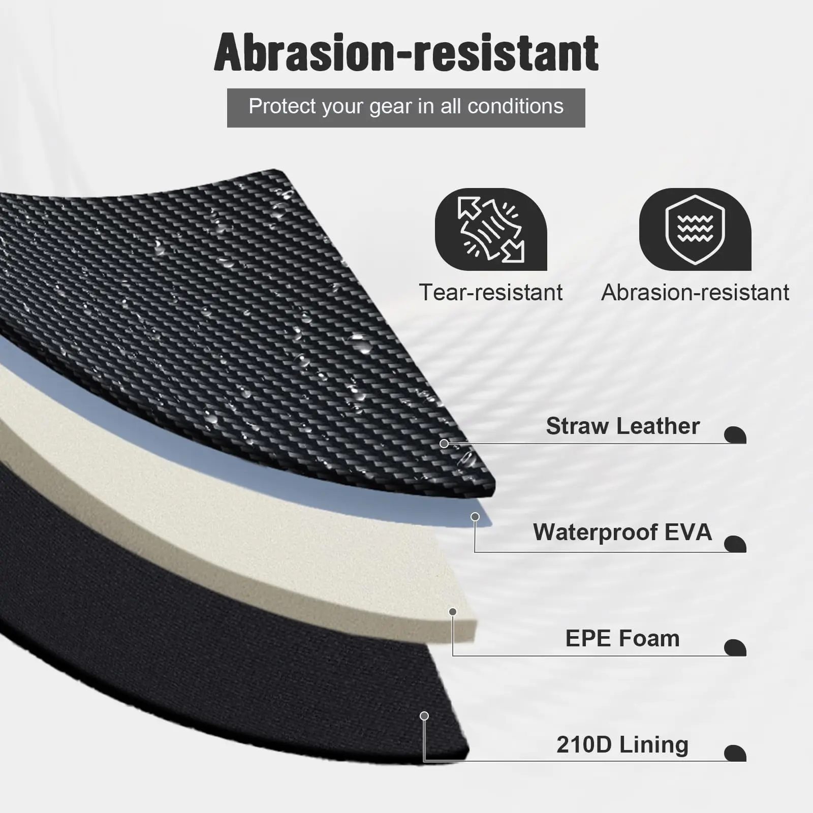 Goture 3-6 منفذ ثقوب خيط صنارة الصيد حقيبة التخزين...