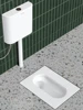 *Toilet Household Squat Toilet Ceramic Water Tank Set Toilet Odor-resistant Squat Urinal Squatting Urinal 2