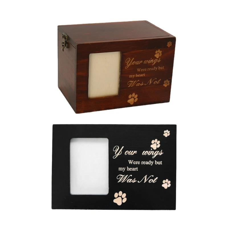 

Pet Urn and Picture Frame Loving Dog Remembrance Sympathy Dog or Passed Away Photo Commemorate Ornaments
