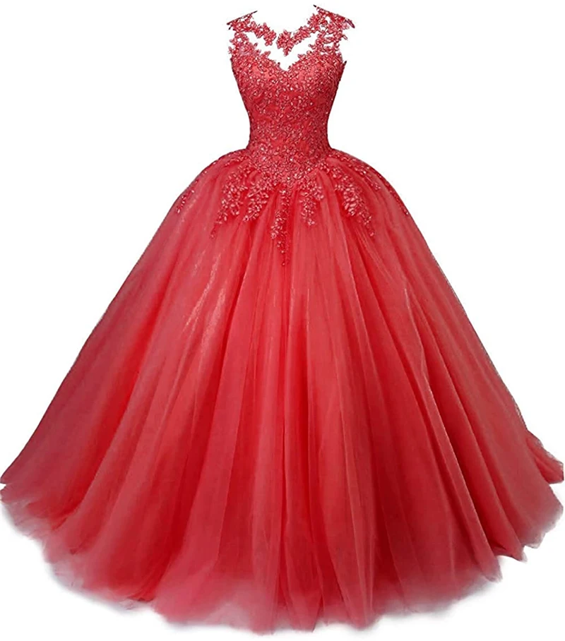 Ball Gown Quinceanera Dresses Applique Sequins Women Prom Evening Party Gowns Birthday Princess Graduation Vestido quinceanera dresses