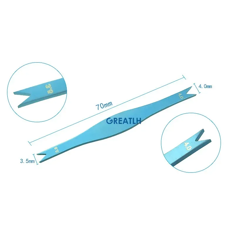 Ophthalmic Caliper for Braunstein Fixd Autoclavable Titanium Alloy/stainles Steel Ophthalmic Tools