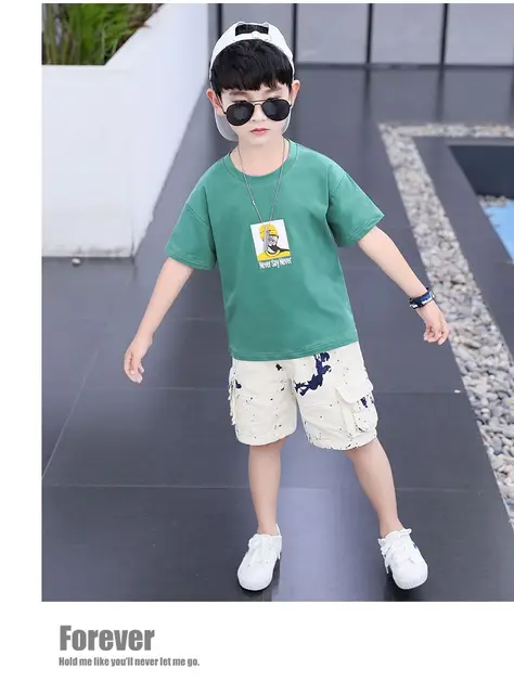 Gacha vida kawaii moda camiseta shorts lazer esportes terno menino conjunto  de roupas escola crianças outfit meninas boutique outfits tshirt -  AliExpress