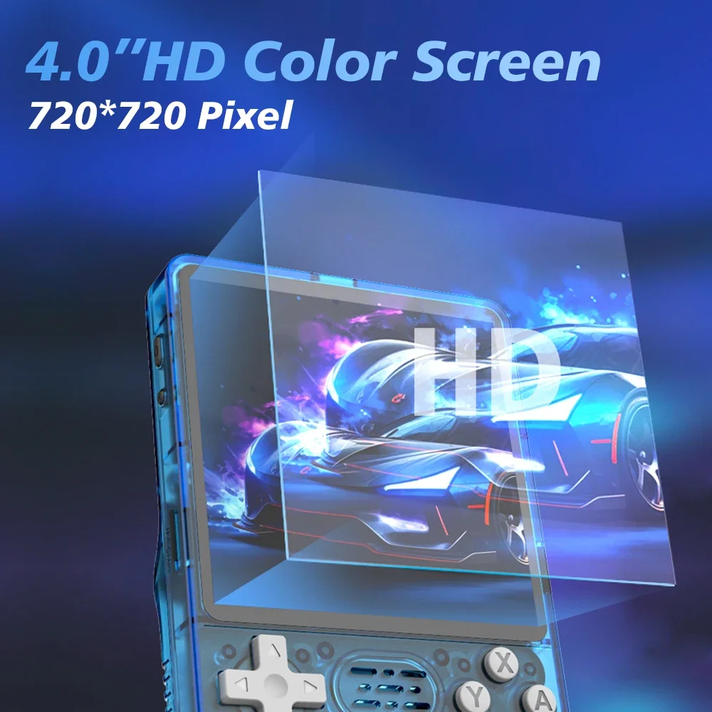 BOYHOM R36S Plus Retro Handheld Game Console Linux 64-bit System 4" IPS Screen RK3326 Portable Pocket Video Player R36PLUS Games