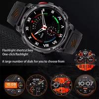New T-REX3 Ultra 1100mAh Battery SmartWatch 10ATM Waterproof GPS Compass Flashlight 1.7" AMOLED HD Call Sports Smart Watch Men - Image 6