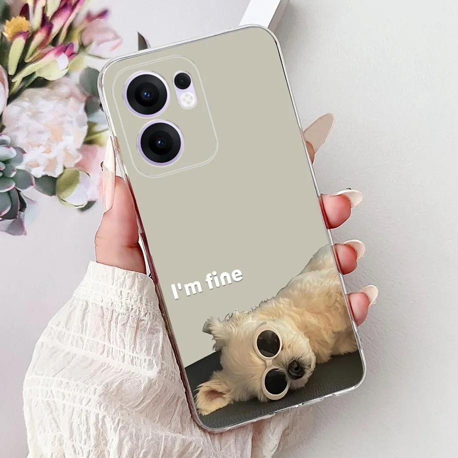 Stylish Floral Butterfly Transparent Silicone Case
