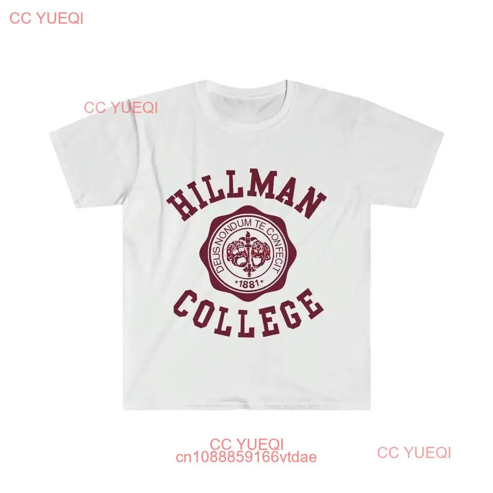 Футболка колледжа Хиллман, футболка с изображением другого мирового градиента, подарок, черная футболка Hbcu с изображением истории месяца