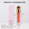 Custom Bulk 7-color Liquid Blusher Private Label Logo Cream Brightens Face Color Waterproof  Long-lasting Matte Smoothly Makeup 2