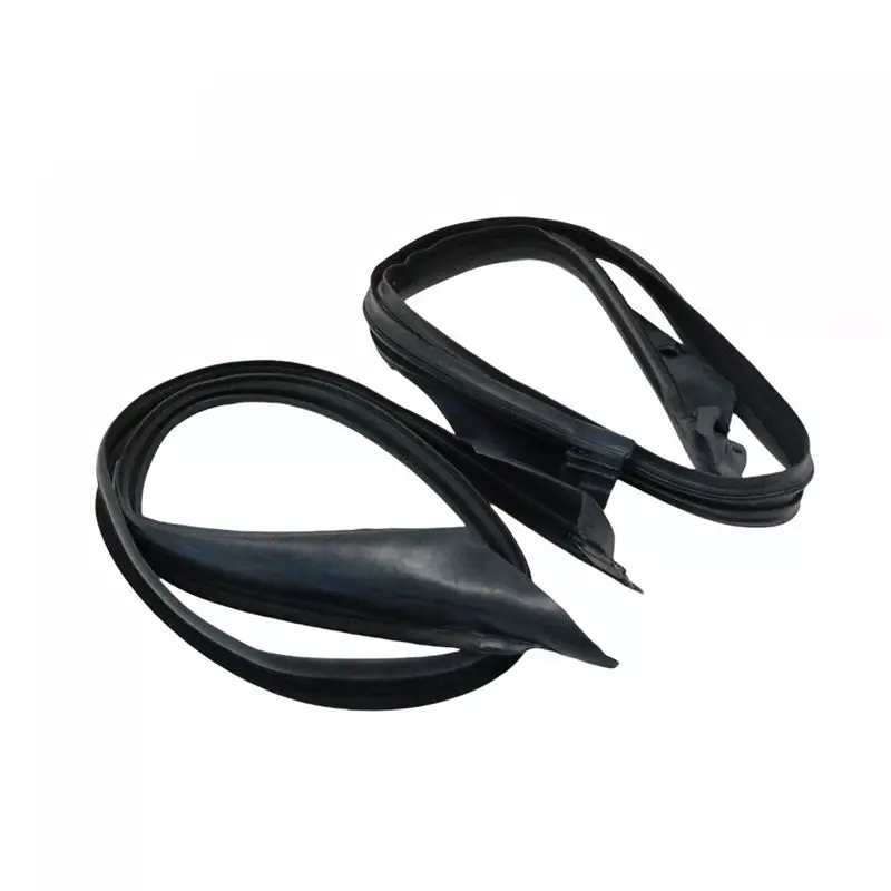 BMW F01 F02 740I 750I 740Li 51337178007 51337178008 2개 앞문 고무 씰 L+R (최고 등급 제품)