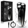 2 in 1 Electric Shaver 3D Men  Razor Beard Trimmer With LCD Display IPX7 Waterproof USB Rechargeable Electric Shaving Machine 1