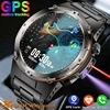 2025 New Outdoor Military Smart Watch Men GPS Trackr IP68 Waterproof 500mAH Health Monitor Bluetooth call Sports Laser Bracelet 1