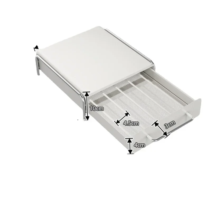 Capsule Coffee Display Rack Bar Ins Wind Table Top Tea Bag Storage Box Coffee Machine Base Drawer Storage Shelves