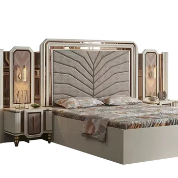 Luxury royal king bedroom set 1