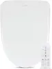 UXA Pearl Auto Bidet Toilet Seat in Elongated White | Endless Warm Water | Automatic Lid and Seat | Arced Stainless Stee 1