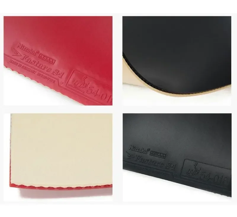 Nittaku-Fastarc Table Tennis Rubber, Non-Sticky Ping Pong Coating, Original, G1, C1, P1, S1, Selection of Ito Mima