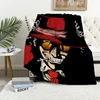 Anime Hellsing Microfiber Bedding Fluffy Soft Blankets & Throws Nap Blanket Sofa Winter Knee Warm Fleece Decorative Luxury Thick 2