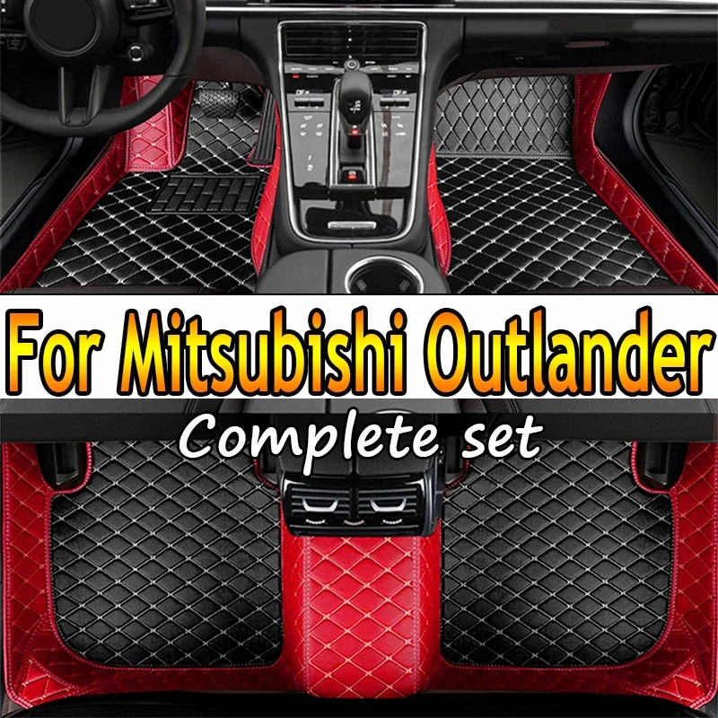 

Car Floor Mats For Mitsubishi Outlander 2022 2021 2020 2019 5 Seater Carpets Custom Covers Interior Auto Accessories Waterproof