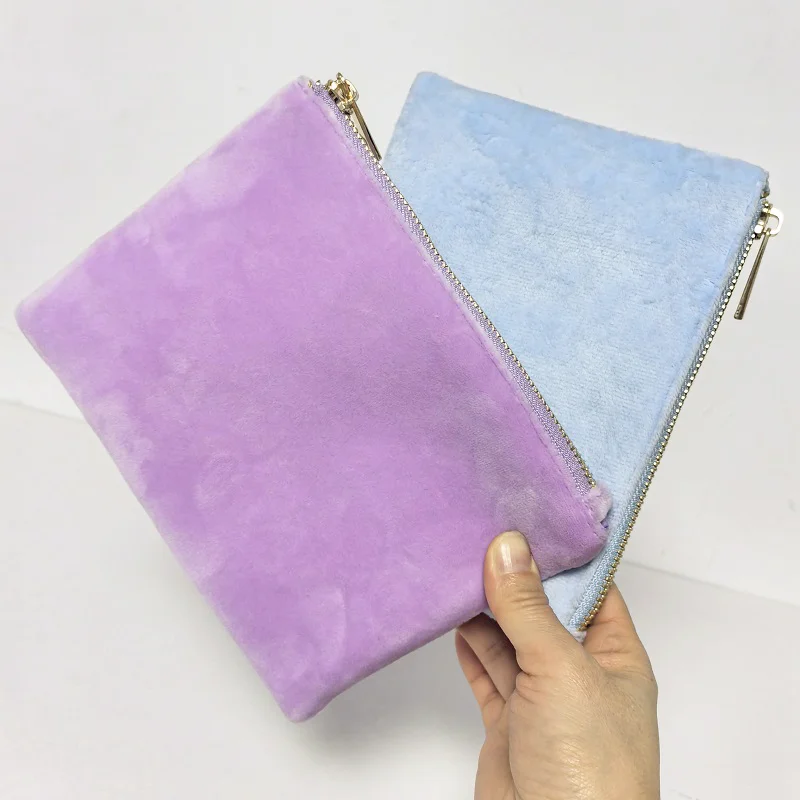 Borsa Per Il Trucco Da Viaggio Con Borraccia Personalizzata Da 10 Pezzi Borsa Con Cerniera In Velluto Morbido Per Borsa Da Viaggio Organizer Per Cosme