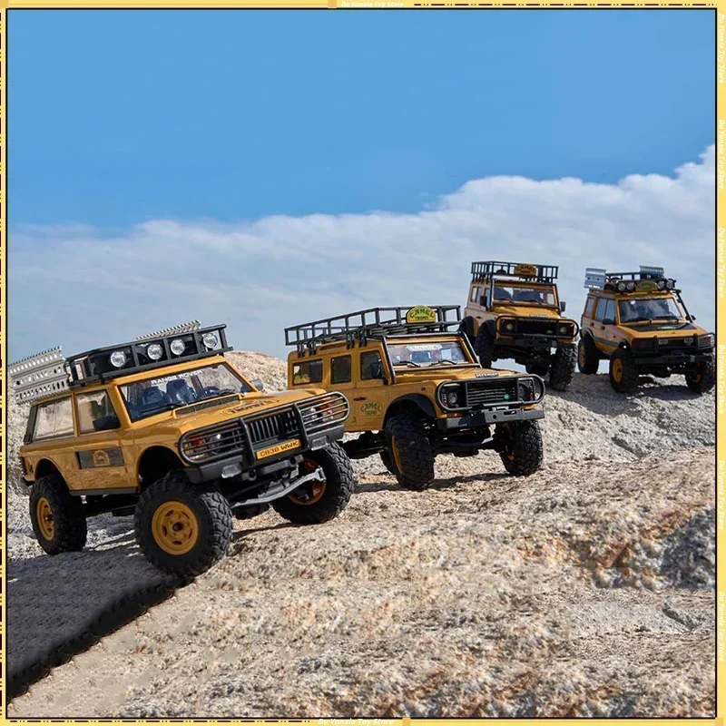 Fms Fcx24m 1:24 Camel Cup Simulation Defender 90/110 First Generation Range Rover Discovery Climbing Off Road Vehicle Gift 3