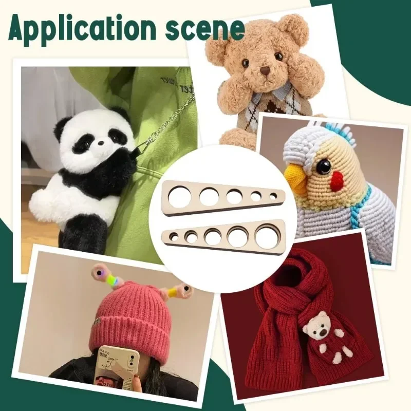 Strumento Di Misurazione Per Occhi Di Sicurezza Da 10 A 30 Mm - Accessorio Per Amigurumi E Bambole Fai Da Te